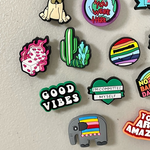 Motivational Words Shoe Charms for Crocs - Picture 7 of 7